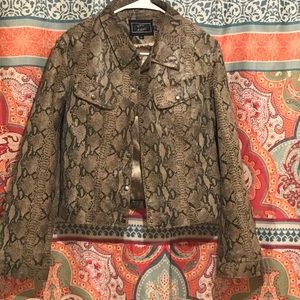 Steve Madden Snakeprint Jacket